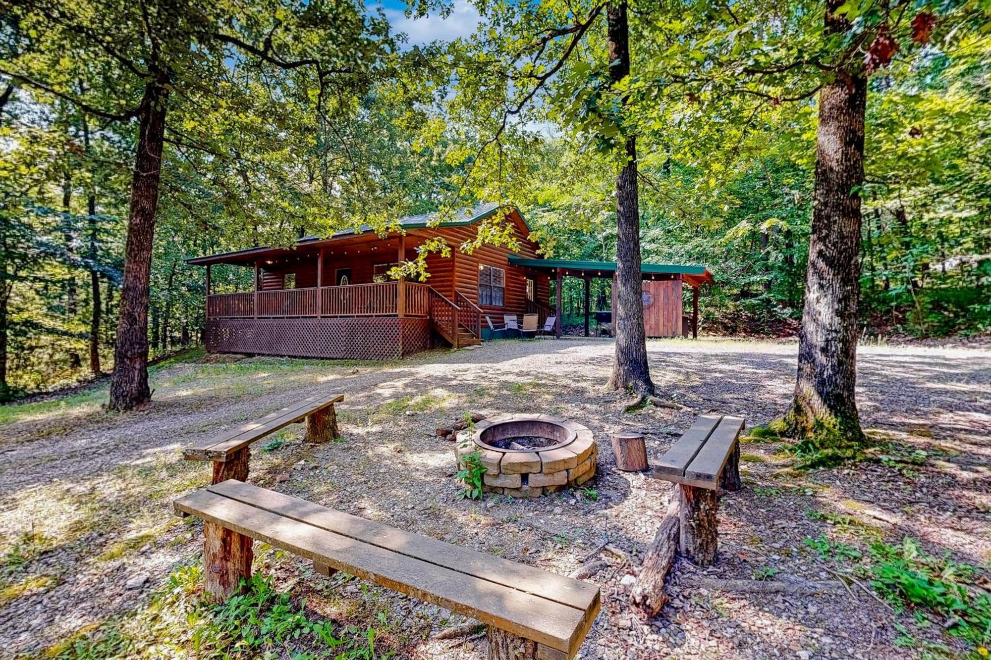 Osito Cabin Broken Bow Eksteriør bilde